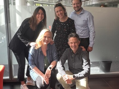 Das Team von der HypoVereinsbank bestehend aus 5 Personen.